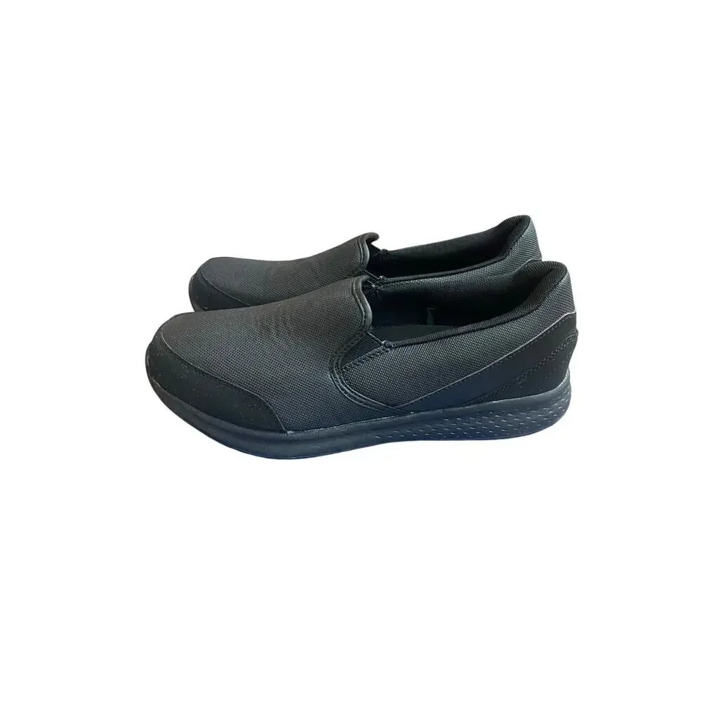 Tred Safe Ortho Pro Men's Comfort Work Shoes 11 Black Slip On Slip Resistant
